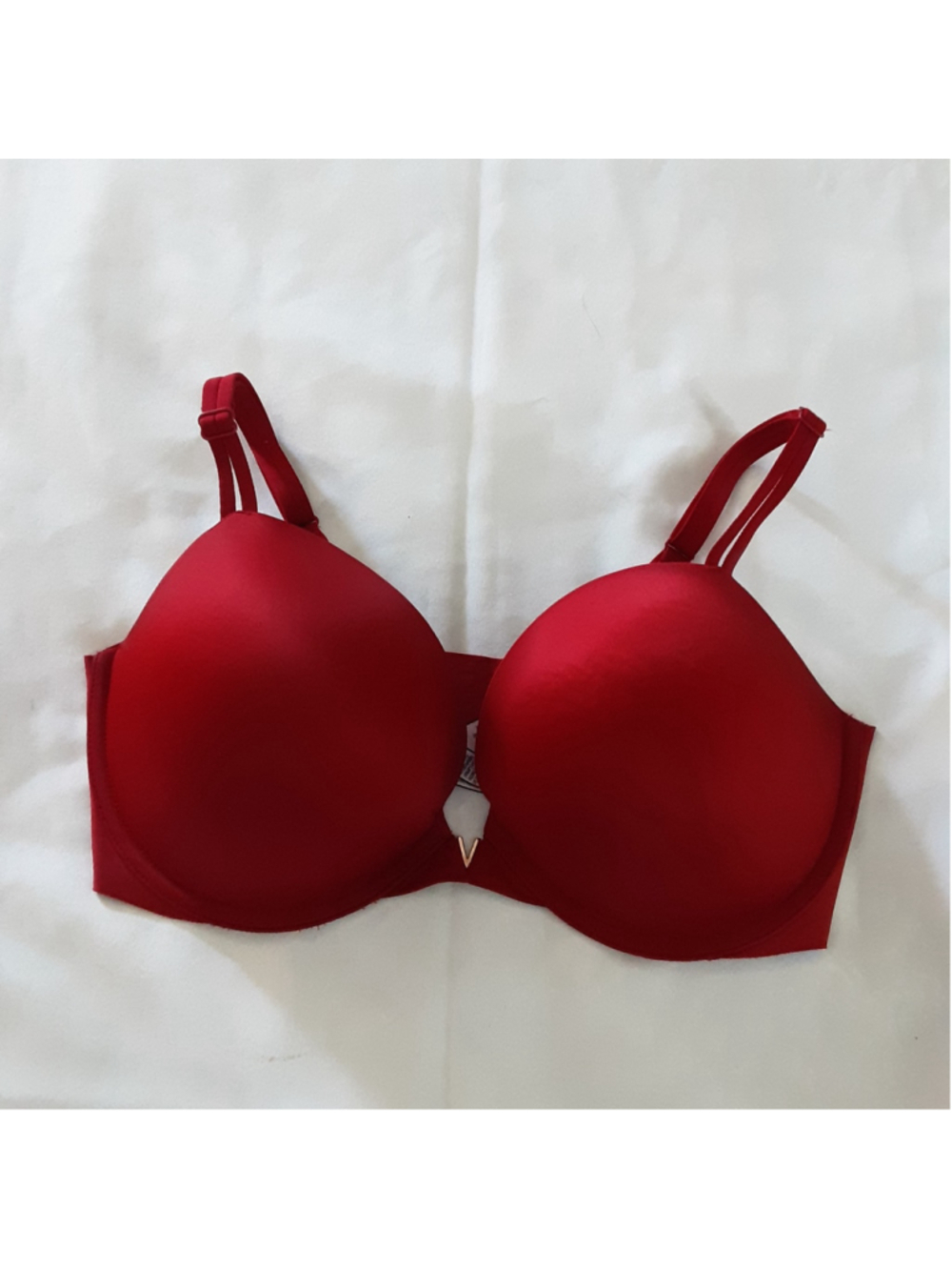 Women's Victoria's Secret Push-Up Bra Red 36DD